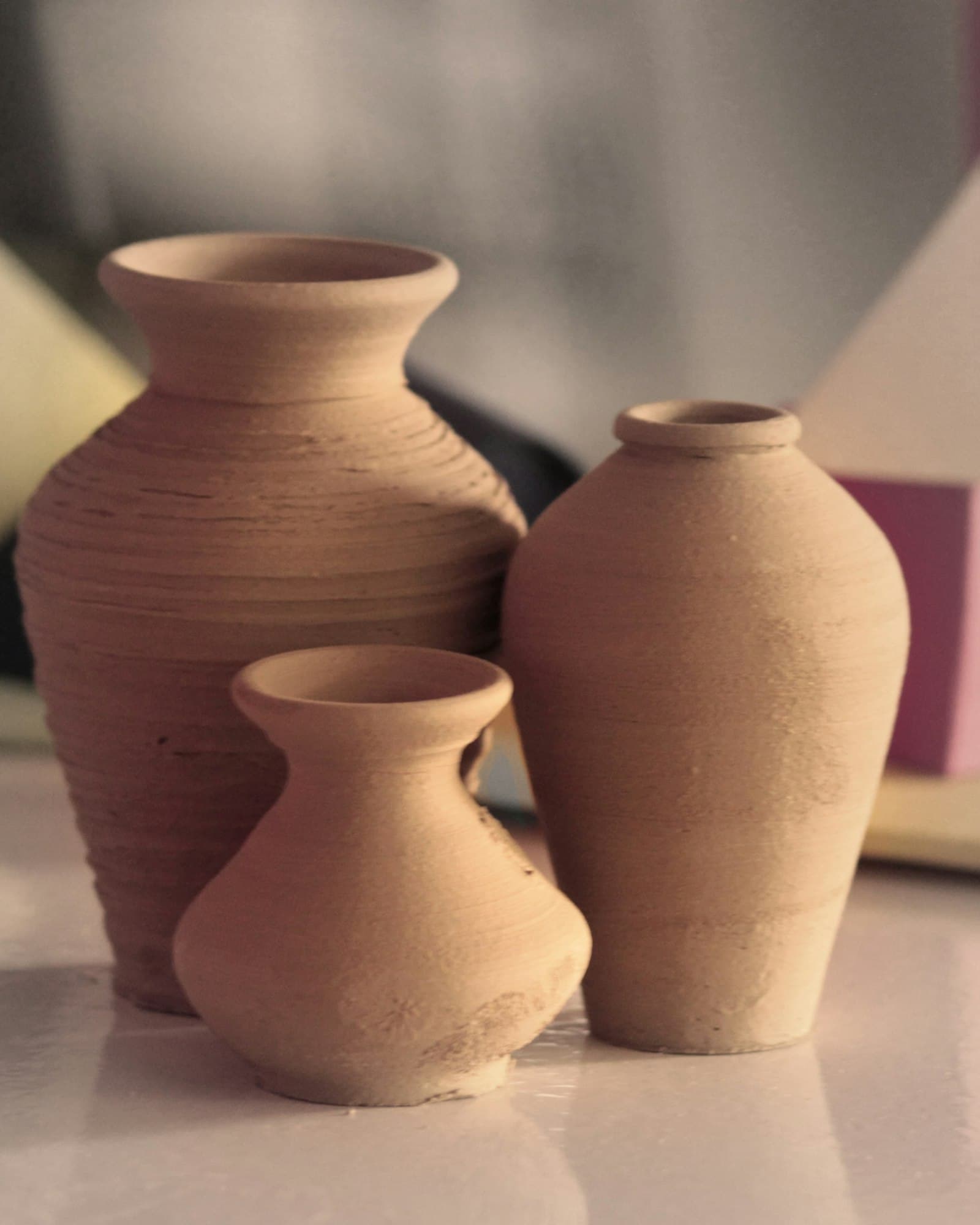 Set of 3 bud vases